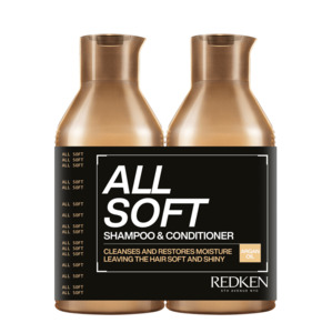 Redken Best Sellers: Redken All Soft Shampoo & Conditioner 500ml Duo