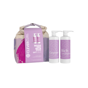 Clever Curl Wash Day Rich Duo Gift Set