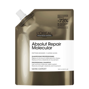 L'Oréal Professionnel Absolut Repair Molecular Shampoo Refill Pouch 500ml