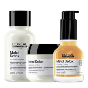 Redken Best Sellers: L'Oreal Professional Serie Expert Metal Detox TRAVEL SIZE Discovery Kit