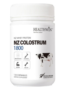 New Arrival: Healthwin Colostrum Protein 1800 120Chewable Tablets