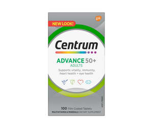Centrum Advance 50+ for Adults 100tablets