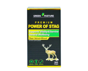 Prostate Stamina: Power of Stag 365capsules