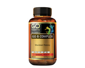 Energy Boost: Go Healthy Go B Complex 120vegecapsules
