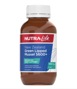 Nutra Life Green Lipped Mussel 5600+ 100capsules