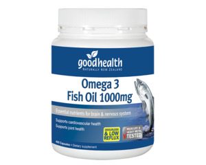 Good health Omega 3 Fish Oil 1000mg 400capsules