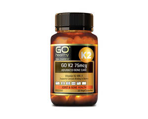 Go Healthy K2 75mcg Advanced Bone Care (30vc)