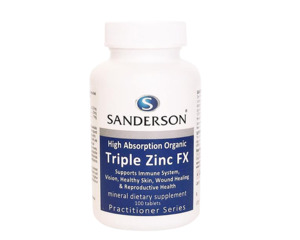 Sanderson Triple Zinc FX 100tablets