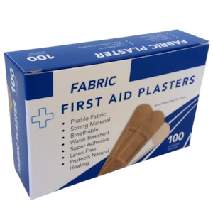 Products: 1000 Adhesive Sticking Plasters Fabric 72mm x 19mm – Health and Safety