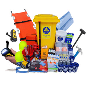 Products: Civil Defence Kit Mobile Emergency Survival Kit 8-20 Person – Medium – Health and Safety