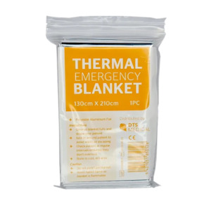 Products: Silver Rescue Emergency Blanket 130cm x 210cm – Health and Safety
