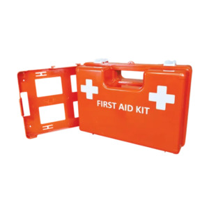 Orange First Aid Wall Mountable Box – Grab and Go Plastic Medical Box – Heal&hellip;
