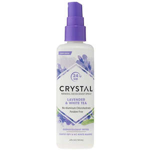 Mineral Crystal Deodorant Spray - Lavender & White Tea
