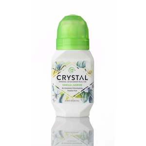 Mineral Crystal Deodorant Roll-On - Vanilla Jasmine