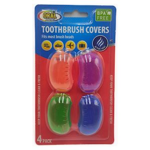 Oral Fusion Toothbrush Covers  4 Pack