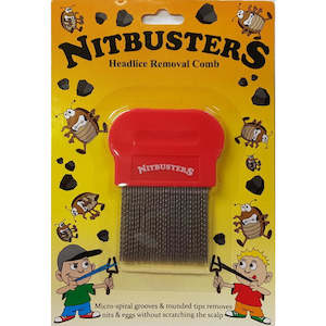 Nitbusters Headlice Nit Removal Comb with Spiral Grooves