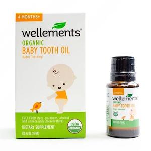 Baby Child: Wellements Organic Tooth Oil