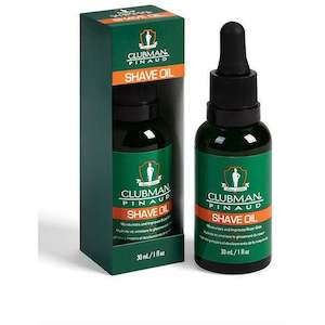 Mens Grooming: Clubman Shave Oil