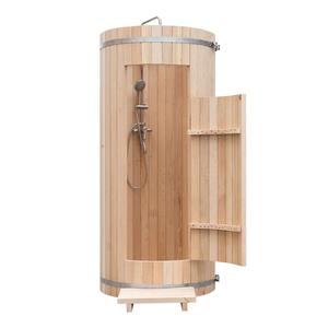 Cold Therapy: HealthHQ Oasis Outdoor Cedar Shower