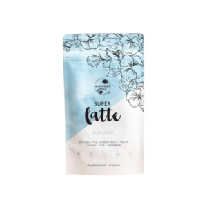 Vitamins And Supplements: Knowrish Well Super Latte Powder 90g (Blue Dream)