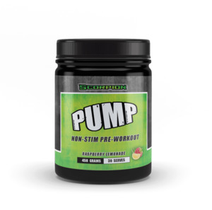 Scorpion Supplements Pump Pre-Workout (450g) - Caffeine/Stim Free