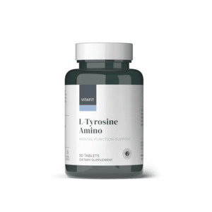 Amino Acids Bcaas: VITAFiT L-Tyrosine Amino (500mg) 50 Tablets