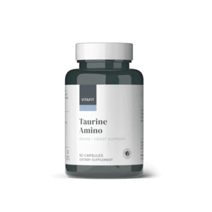 VITAFiT L-Taurine Amino (500mg) 50 Capsules
