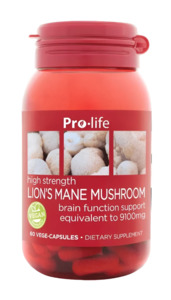 Pro-life Lion's Mane Mushroom (9100mg) 60 Capsules