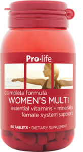 Pro-life Womens Multi 60 Tablets