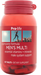 Pro-life Mens Multi 60 Tablets