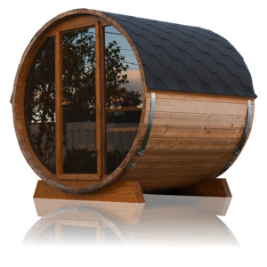 HealthHQ Solaris Outdoor Traditional Barrel Sauna