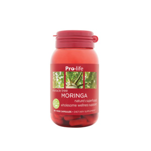 Pro-life Moringa (700mg) 60 Vege Capsules
