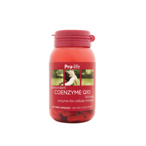 Capsules Tablets: Pro-life Coenzyme Q10 (300mg) 30 Capsules