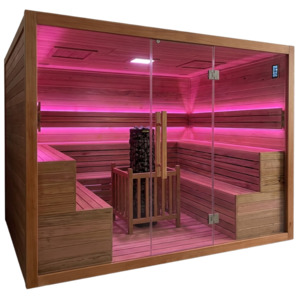 Heat Therapy: HealthHQ Helios Indoor Traditional Sauna