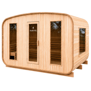 HealthHQ Sterling Outdoor Traditional Cabin Sauna