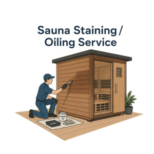 New Additions: HealthHQ Sauna & Ice Bath Exterior Protective Staining Service