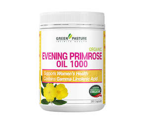 Green Pasture: Organic Evening Primrose Oil 1000mg(180c)