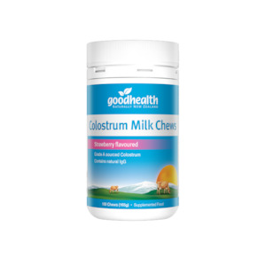 Good Health: Colostrum Milk Chews Strawberry