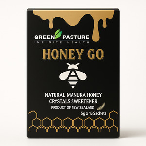 Green Pasture: Green Pasture HONEY GO - Manuka Honey On The Go! (5g x 15 Sachets)