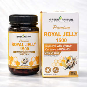 Green Pasture: Green Pasture Royal Jelly 1500mg (180c)