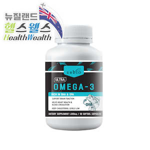 Ubbio: 유비바이오 울트라 오메가3 90캡슐
