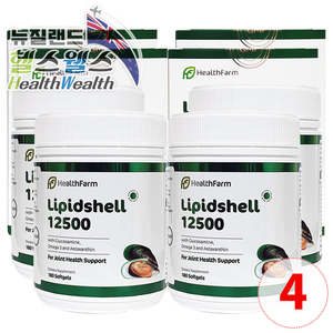 Healthfarm: 헬스팜 리피드쉘 12500 180캡슐 4병