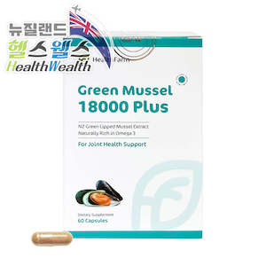 Healthfarm: 헬스팜 초록입홍합 18000 플러스 60야채캡슐