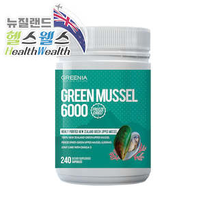 Greenia: 그리니아 뉴질랜드 동결건조 초록입홍합 6000 240 캡슐