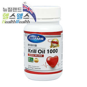 Plusfarm: 플러스팜 프리미엄 크릴오일 1000mg 90캡슐