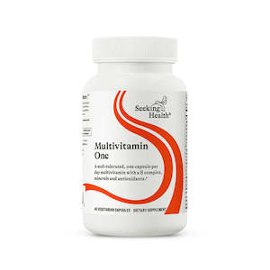 Multivitamin: Seeking Health Multivitamin One 45 caps