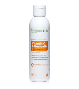 Clinicians Vitamin C & Quercetin Liposomal 180ml