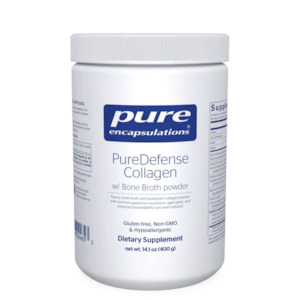 Pure Encapsulations: PureDefense Collagen w/ Bone Broth powder 400g