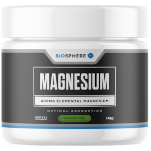 New To Healthy Co Nz: Magnesium Powder 400mg 30 Serve