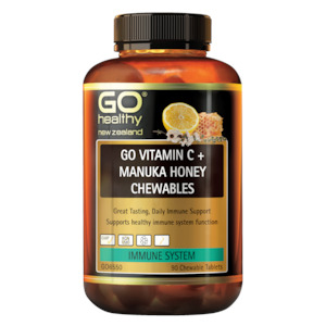 Go Healthy: Go Vitamin C + Manuka Honey Chewables